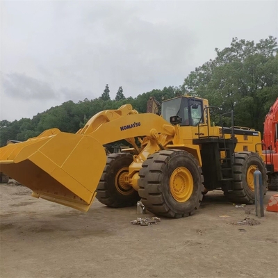 Ιαπωνικής κατασκευής φορτιστή τροχών Komatsu WA600 Μικρές ώρες εργασίας Ιδανικό για κατασκευές