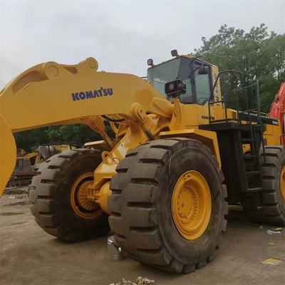 Ιαπωνικής κατασκευής φορτιστή τροχών Komatsu WA600 Μικρές ώρες εργασίας Ιδανικό για κατασκευές
