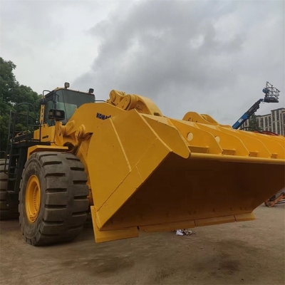 Ιαπωνικής κατασκευής φορτιστή τροχών Komatsu WA600 Μικρές ώρες εργασίας Ιδανικό για κατασκευές