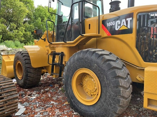 Χρησιμοποιούμενη μπροστινή φορτιστή Caterpillar 950G φορτιστή τροχών για κατασκευές από την Ιαπωνία