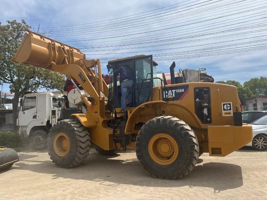 Χρησιμοποιηθέντες φορτωτές τροχών CAT966H με βάρος μηχανής 6000 KG