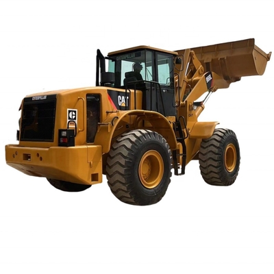 Χρησιμοποιούμενος φορτιστής τροχών CAT966L με κινητήρα Cummins και χαμηλές ώρες εργασίας