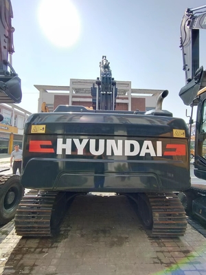 Αρχική χρώμα HX220L Hyundai Excavator με EPA κινητήρα και 1.2M3 χωρητικότητα κουβάς