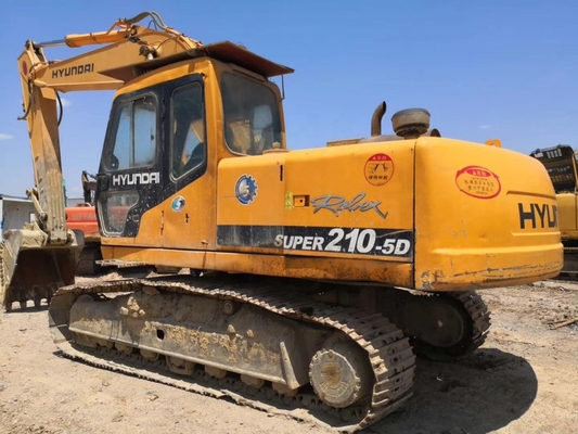 Αρχική μπογιά 21 τόνων Κορέα Robex210w-5 EPA Μηχανή Hyundai 210w-5 Υδραυλική εκσκαφή