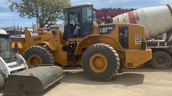 Τρακτέρ εμπρόσθιας φόρτωσης CAT966H Χρησιμοποιούμενα φορτωτικά τροχών για εστιατόρια