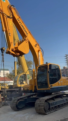 Αρχική χρώμα Hyundai 220LC-9S Excavator με κινητήρα 96KW και πιστοποίηση EPA