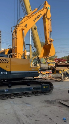 Αρχική χρώμα Hyundai 220LC-9S Excavator με κινητήρα 96KW και πιστοποίηση EPA