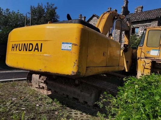 Μηχανή EPA R215-7C Hyundai Excavator με χρησιμοποιημένη αρχική μπογιά και χαμηλές ώρες