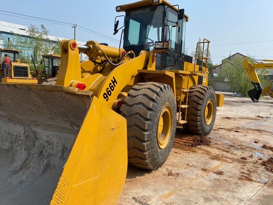 CAT 966H Χρησιμοποιούμενος φορτιστής τροχών με καλή κατάσταση και υδραυλική βαλβίδα Liyuan από την Ιαπωνία