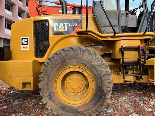 92 KW Χρησιμοποιούμενος φορτιστής τροχών Caterpillar 950G για έργα κατασκευής