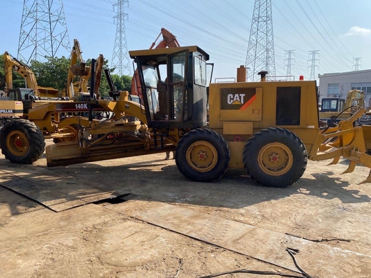 20 τόνους Εργασιακό βάρος CAT 140K Χρησιμοποιούμενος βαθμολογητής Μεγάλη δύναμη σκάβωσης και μοναδικό σημείο πώλησης