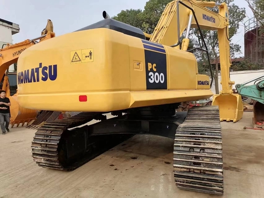 Χρησιμοποιούμενη μηχανή σάρωσης Komatsu PC300 με χαμηλή κατανάλωση καυσίμου και χαμηλές εκπομπές