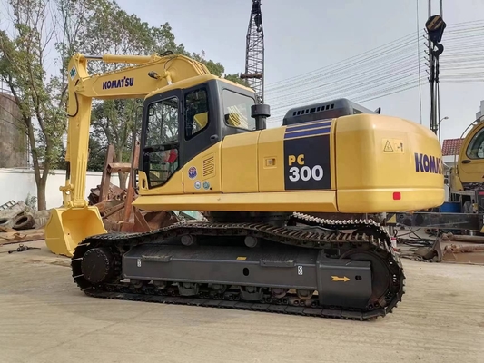 Χρησιμοποιούμενη μηχανή σάρωσης Komatsu PC300 με χαμηλή κατανάλωση καυσίμου και χαμηλές εκπομπές
