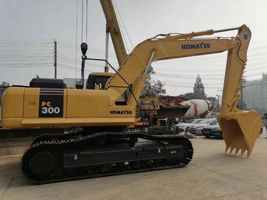 Χρησιμοποιούμενη μηχανή σάρωσης Komatsu PC300 με χαμηλή κατανάλωση καυσίμου και χαμηλές εκπομπές