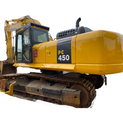 Χρησιμοποιούμενος εξορυκτής Komatsu PC450 με 138kw ισχύ από την Ιαπωνία σε καλή κατάσταση