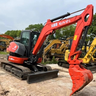 Χρησιμοποιούμενο Μίνι Εκσκαφέας Kubota KX163 με Ιαπωνική Μηχανή και Υδραυλικό Κύλινδρο Liyuan