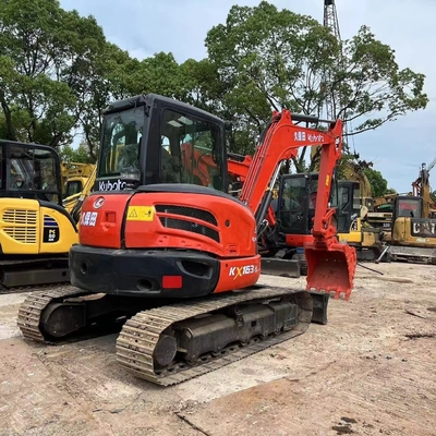 Χρησιμοποιούμενο Μίνι Εκσκαφέας Kubota KX163 με Ιαπωνική Μηχανή και Υδραυλικό Κύλινδρο Liyuan