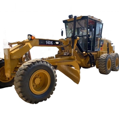 20000 kg βάρος Χρησιμοποιούμενη Caterpillar Grader 140K για βαριά έργα κατασκευής