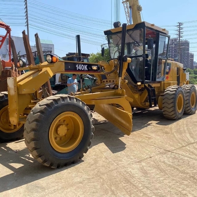 20000 kg βάρος Χρησιμοποιούμενη Caterpillar Grader 140K για βαριά έργα κατασκευής