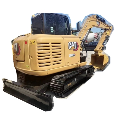 CAT306E2 6TON EPA Μηχανή Mini Digger CAT 306E2 Υδραυλική Caterpillar 306E2 Εκσκαφέας