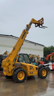 Χρησιμοποιούμενο ανεμοφόρο JCB 505 με κινητή τροχιά και άλλη χωρητικότητα κουβά
