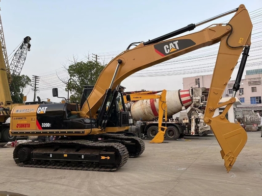 Χρησιμοποιούμενη σκάφτρα Caterpillar 320D2 20ton σκάφτης με υδραυλική βαλβίδα Liyuan από την Ιαπωνία