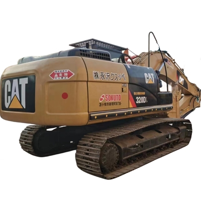 Χρησιμοποιούμενη Caterpillar 320DL 20ton Digger από την Ιαπωνία 2017 Liyuan υδραυλική κυλινδρική εκσκαφέας