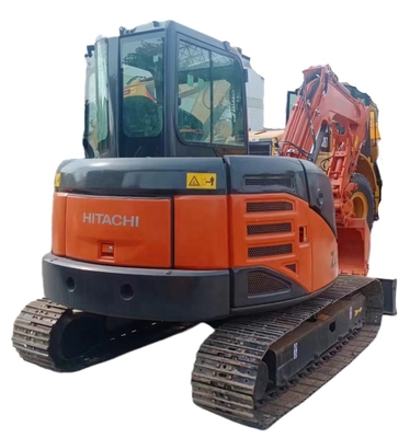 6500 KG Hitachi zx75us Χρησιμοποιούμενη Αρχική Ιαπωνία Mini Digger Crawler Excavator με EPA Motor