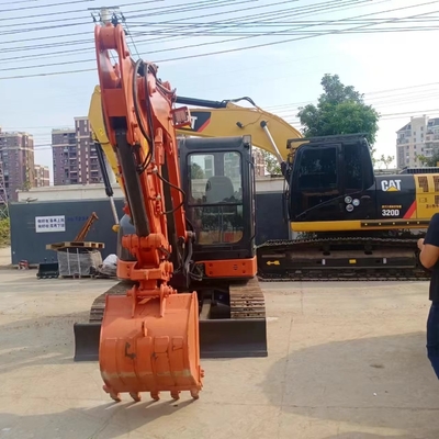 6500 KG Hitachi zx75us Χρησιμοποιούμενη Αρχική Ιαπωνία Mini Digger Crawler Excavator με EPA Motor