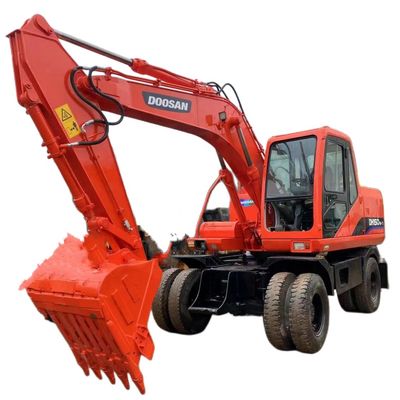 Doosan DH150W-7 15 τόνων Excavator Χρησιμοποιούμενος σκάφτης με κινητήρα HINO σε εξαιρετική κατάσταση
