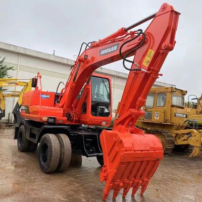 Doosan DH150W-7 15 τόνων Excavator Χρησιμοποιούμενος σκάφτης με κινητήρα HINO σε εξαιρετική κατάσταση