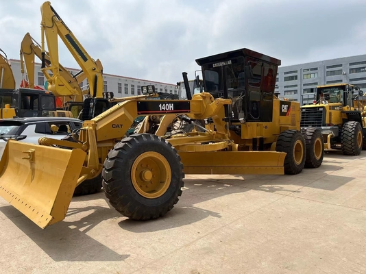 Ιαπωνία Αρχική μεταχειρισμένη μηχανή Caterpillar 140H για κατασκευή χαμηλών ωρών εργασίας