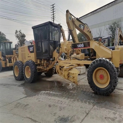 140G Caterpillar μεταχειρισμένη γάτα 140G Grader σε καλή κατάσταση με χαμηλό ωράριο εργασίας