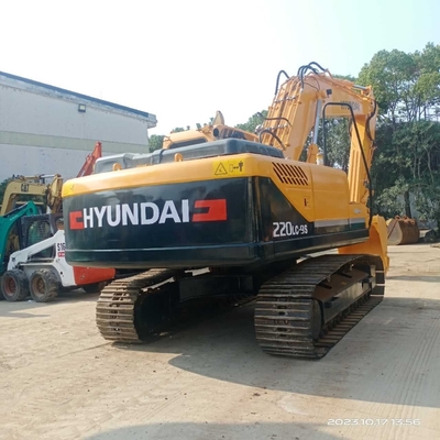 Χρησιμοποιούμενος Digger Hyundai 220LC-9S Εκσκαφέας 20 Τόνων με χωρητικότητα κουβάς 0,3m3 στην Κορέα