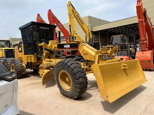 Κίτρινη μηχανή CAT 140H με 30KN συναρπαστική δύναμη Ιαπωνική κατασκευαστική μηχανή