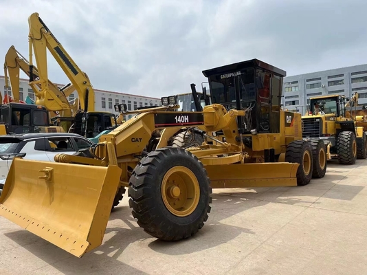 Κίτρινη μηχανή CAT 140H με 30KN συναρπαστική δύναμη Ιαπωνική κατασκευαστική μηχανή