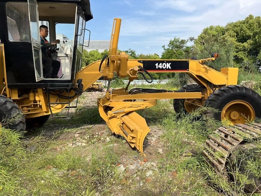 CAT 140K Μηχανοκίνητο εξοπλισμό βαθμολόγησης Λιγότερες ώρες εργασίας 0-2000 Μηχανήματα κατασκευής