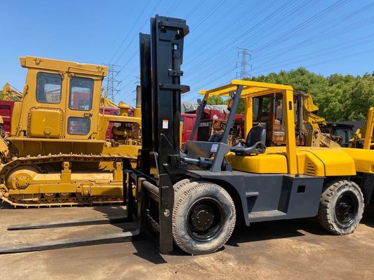 Καλή κατάσταση TCM 100 10 τόνων μεταχειρισμένο φορτηγό με αρχική μπογιά και κινητήρα EPA σε κίτρινο