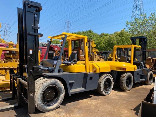 Καλή κατάσταση TCM 100 10 τόνων μεταχειρισμένο φορτηγό με αρχική μπογιά και κινητήρα EPA σε κίτρινο