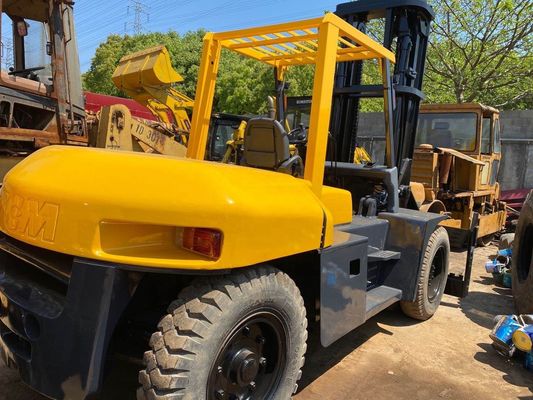 Καλή κατάσταση TCM 100 10 τόνων μεταχειρισμένο φορτηγό με αρχική μπογιά και κινητήρα EPA σε κίτρινο