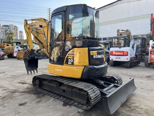 Υψηλή λειτουργική απόδοση Komatsu 5ton Excavator pc50 με Liyuan υδραυλικό κύλινδρο