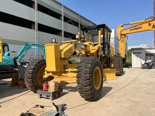 CAT Caterpillar140K Grader Χρησιμοποιούμενη μηχανή για επίπεδα εδάφη με καλή απόδοση από την Ιαπωνία