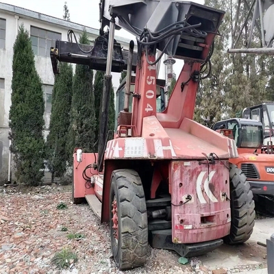 Κρέας αναπαραγωγής 45 τόνων Χρησιμοποιούμενος δοχείο Kalmar Reach Stacker DRF450