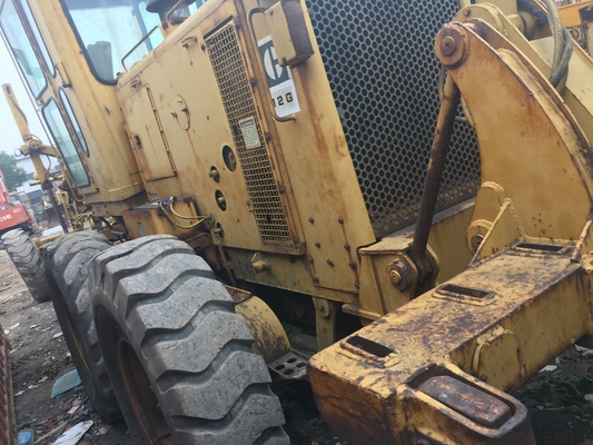 Καλή κατάσταση διπλό ρόλο τύμπανο CAT 12G Χρησιμοποιούμενη μηχανή χωματισμού από την Ιαπωνία