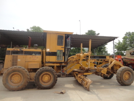 CAT Caterpillar120H Grader Καλή απόδοση και από την Ιαπωνία για μεταχειρισμένο Land Flat Machine