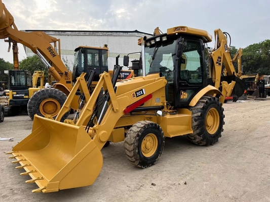 Χρησιμοποιούμενη JCB 4CX 3CX Backhoe Loader από την Ιαπωνία με υδραυλική αντλία Liyuan