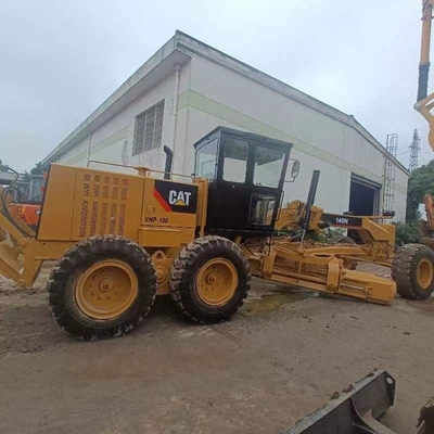 Χρησιμοποιηθέν CAT140H Motor Grader με τροχαία ελαστικά και κινητήρα Cummins σε καλή κατάσταση