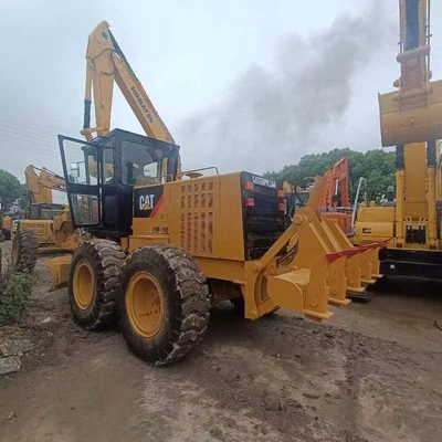 Χρησιμοποιηθέν CAT140H Motor Grader με τροχαία ελαστικά και κινητήρα Cummins σε καλή κατάσταση