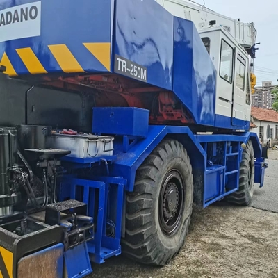 Η Ιαπωνία έφτιαξε TADANO 25 τόνων γερανό μεταχειρισμένο φορτηγό 25T με εργάσιμες ώρες σε απόθεμα