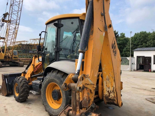 Χρησιμοποιούμενος φορτωτής εκσκαφής JCB 4CX/3CX με 0-2000 ώρες εργασίας και υδραυλική βαλβίδα Liyuan